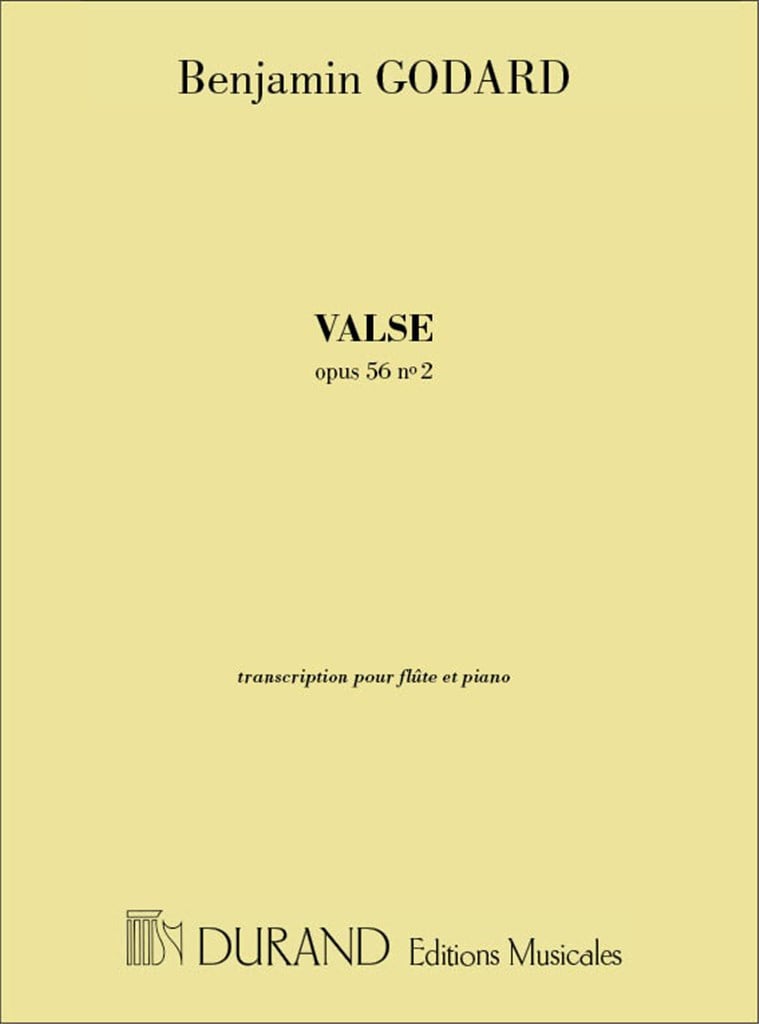Valse Opus 56 N 2 Transcription Par Flute Et Piano